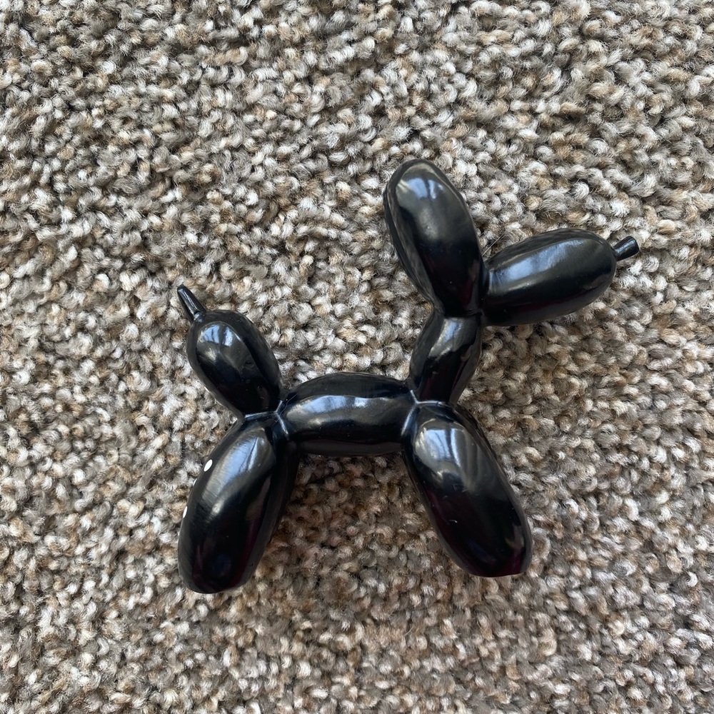 Mini Resin Balloon Dog Figurine
